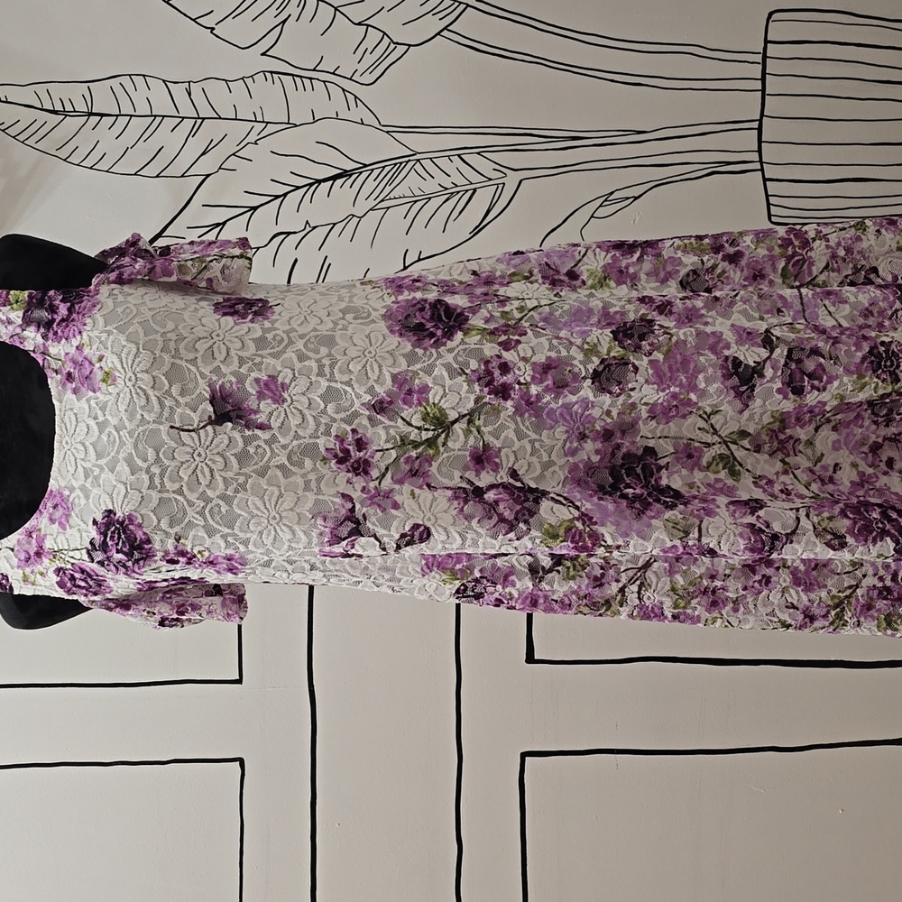 Elle Lace Flower Dress